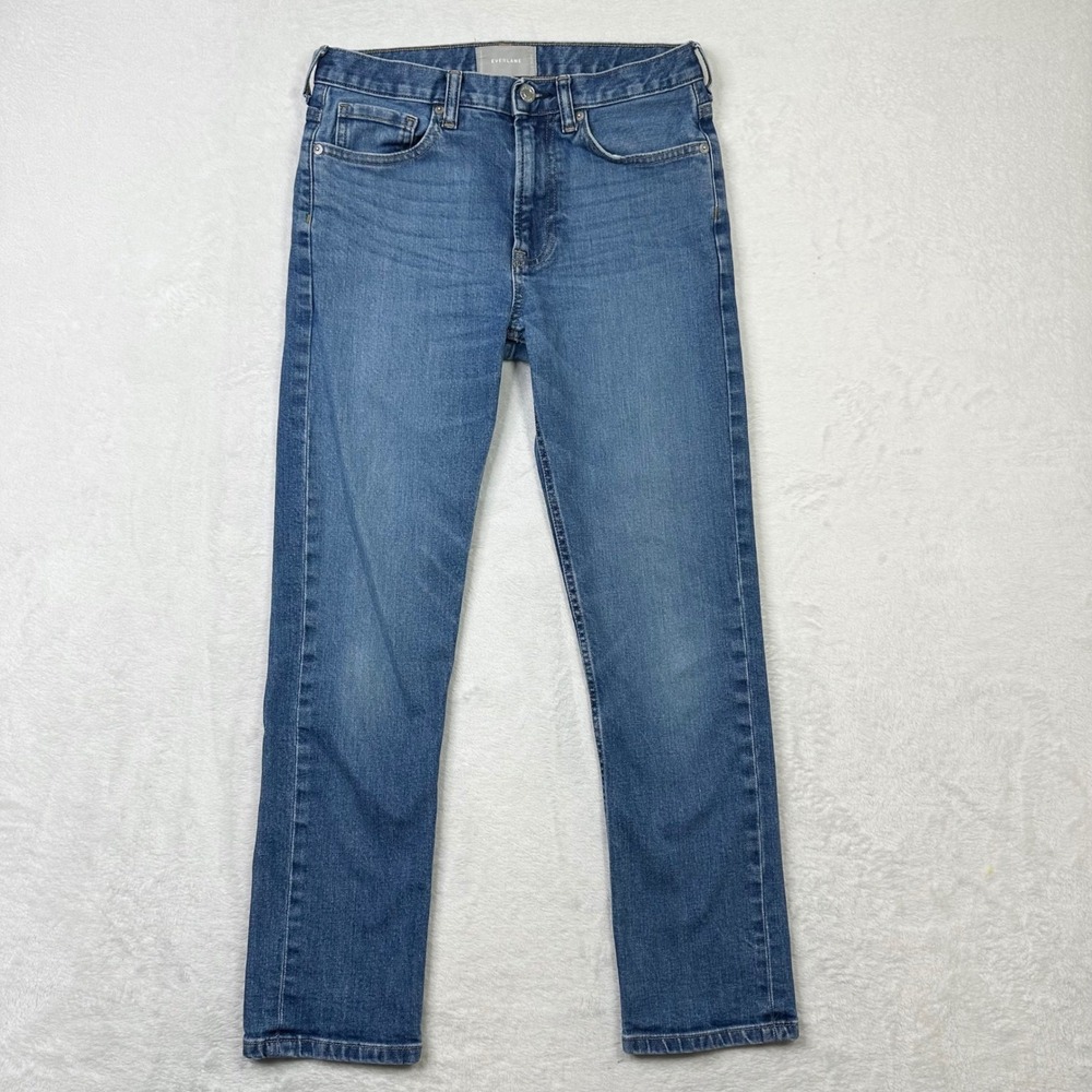 Everlane Denim Jeans Womens Size 27 Regular Wash Blue‎ Cotton Blend Ankle